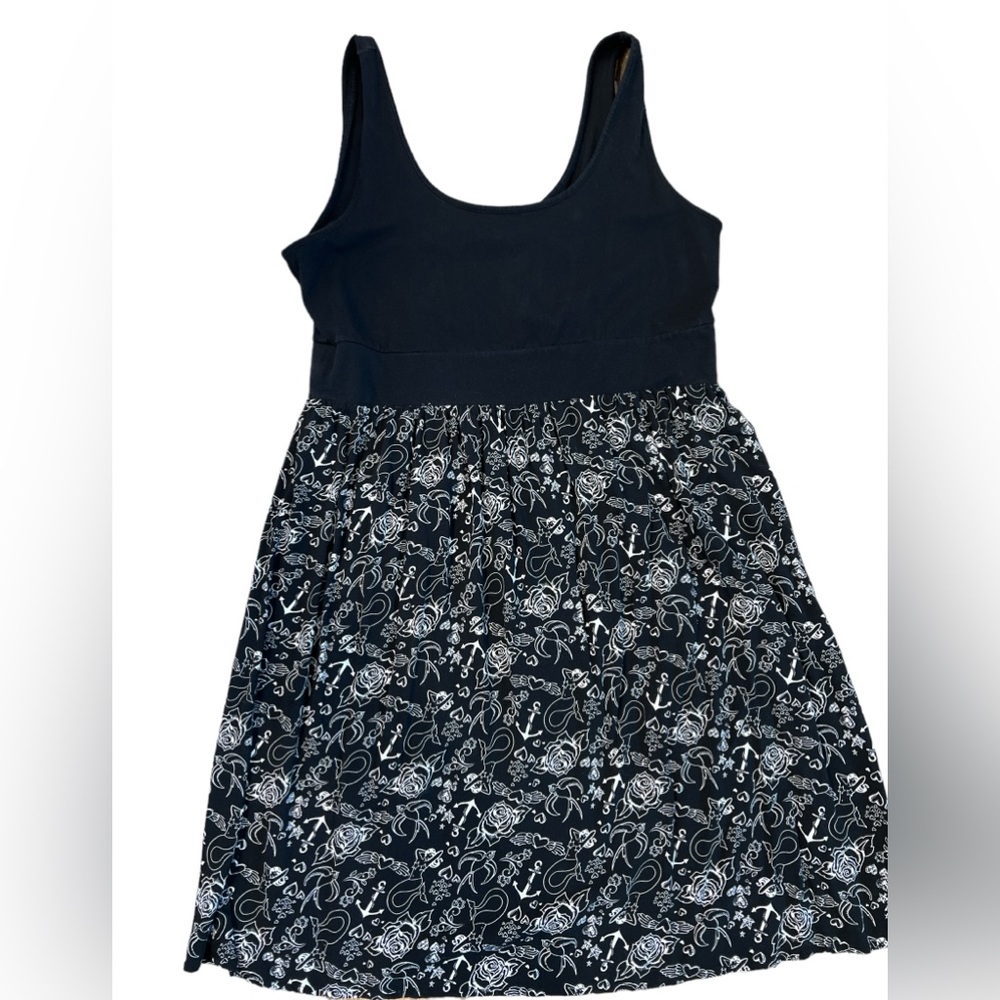 Torrid Black and White Minidress